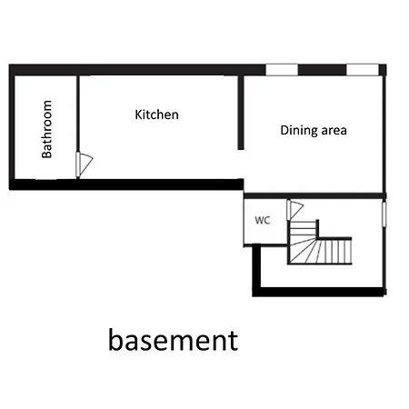 بيت للعطل Stort Hus Sentralt I